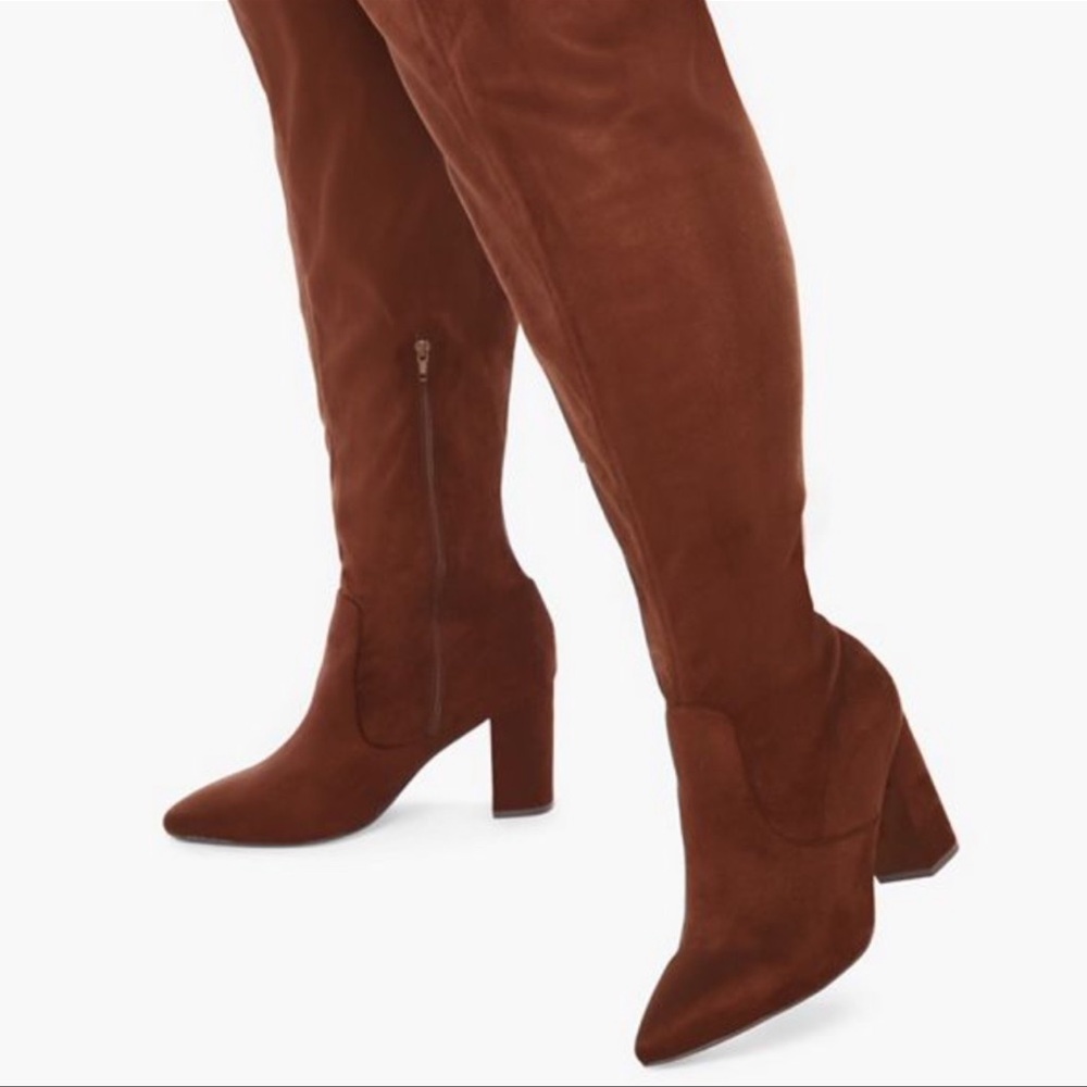 Brown Over The Knee Boots NWOT